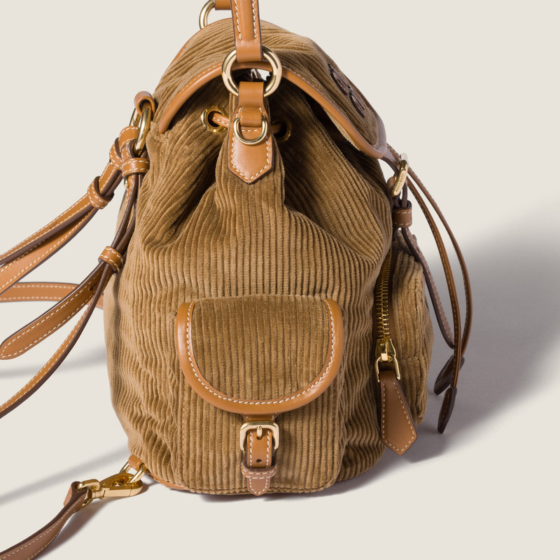 Corduroy backpack 7