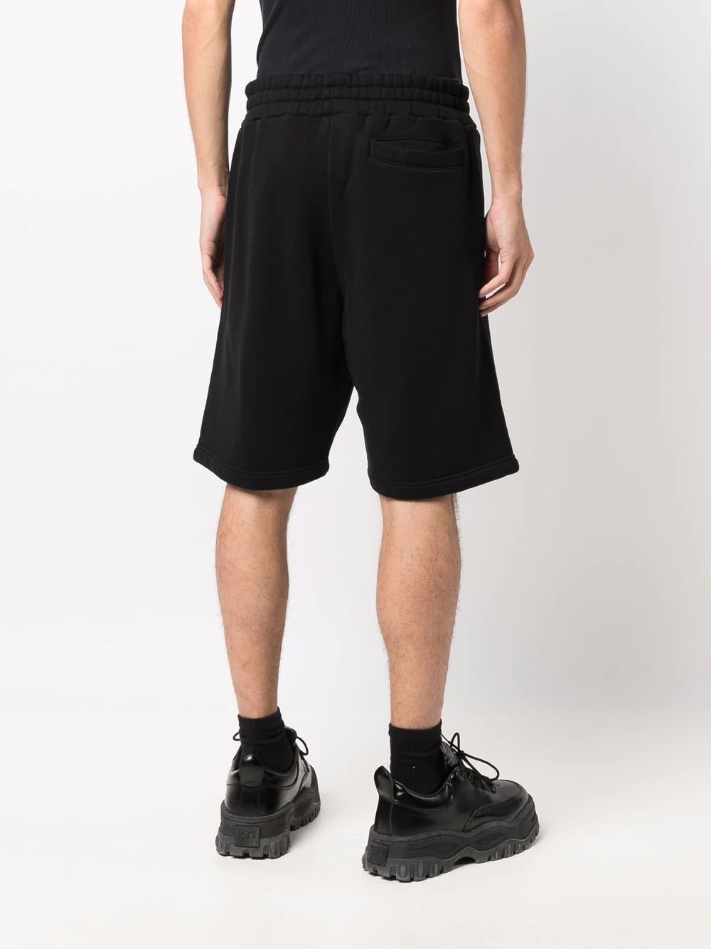 logo-patch track shorts - 4