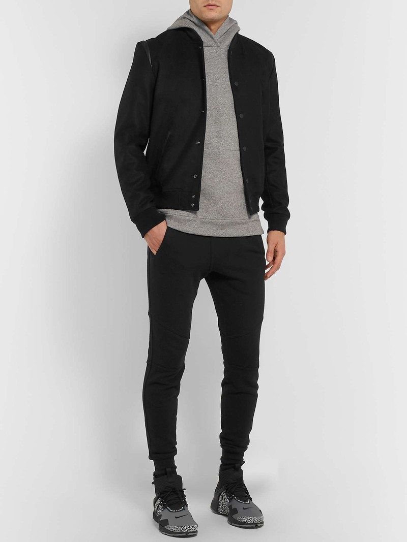 John Elliott Escobar Slim-Fit Loopback Cotton-Blend Jersey Sweatpants outlook