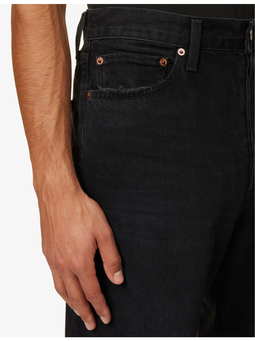 90's Jean relaxed-fit organic-denim jeans - 5
