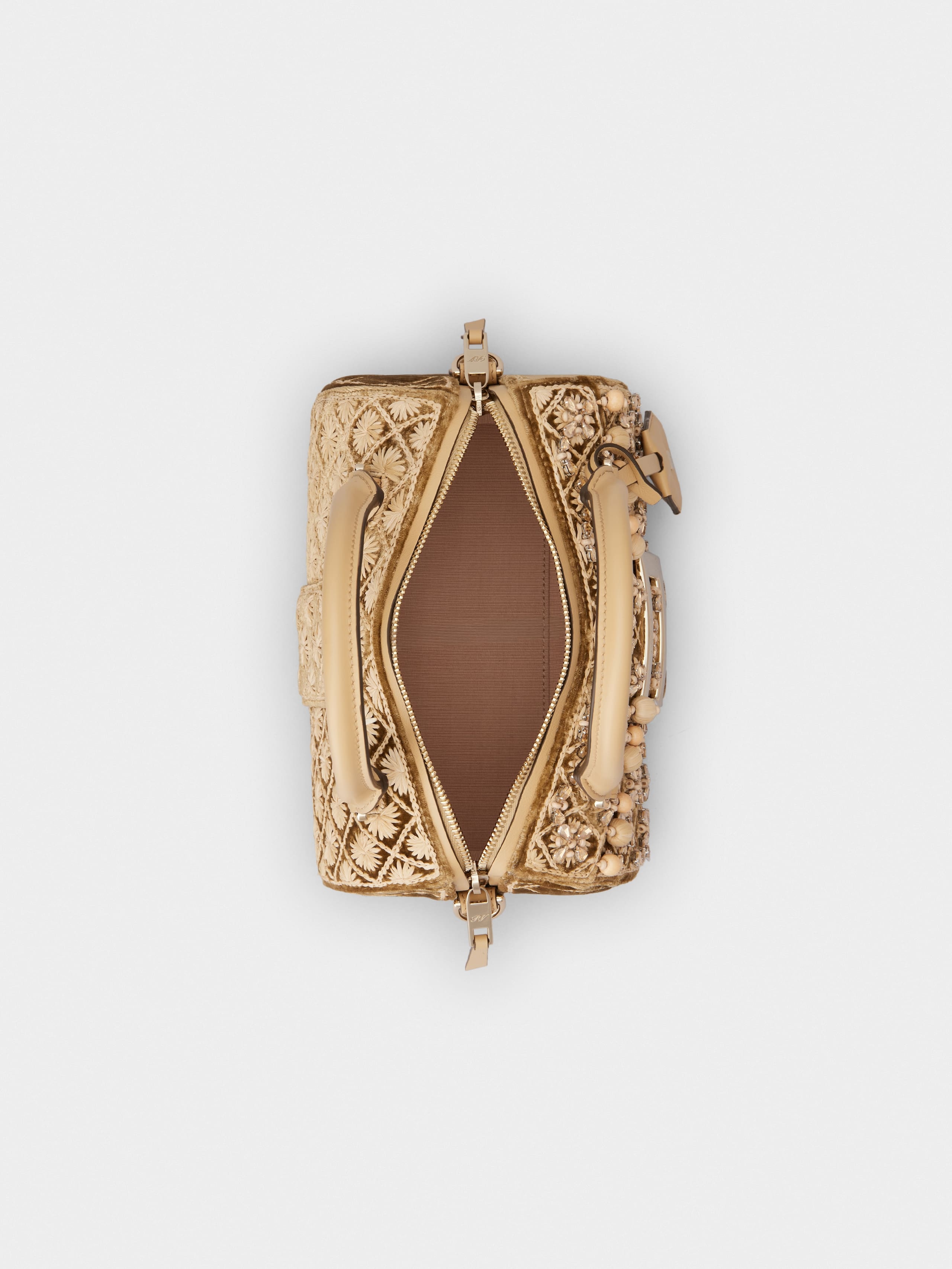 Belle Vivier Bag in velvet - 6