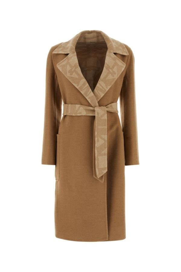 コート Max Mara FW24 Camel camel Abito coat (2421016021600 001) Max Mara Max Mara Woman Camel Camel Abito Coat | luosophy