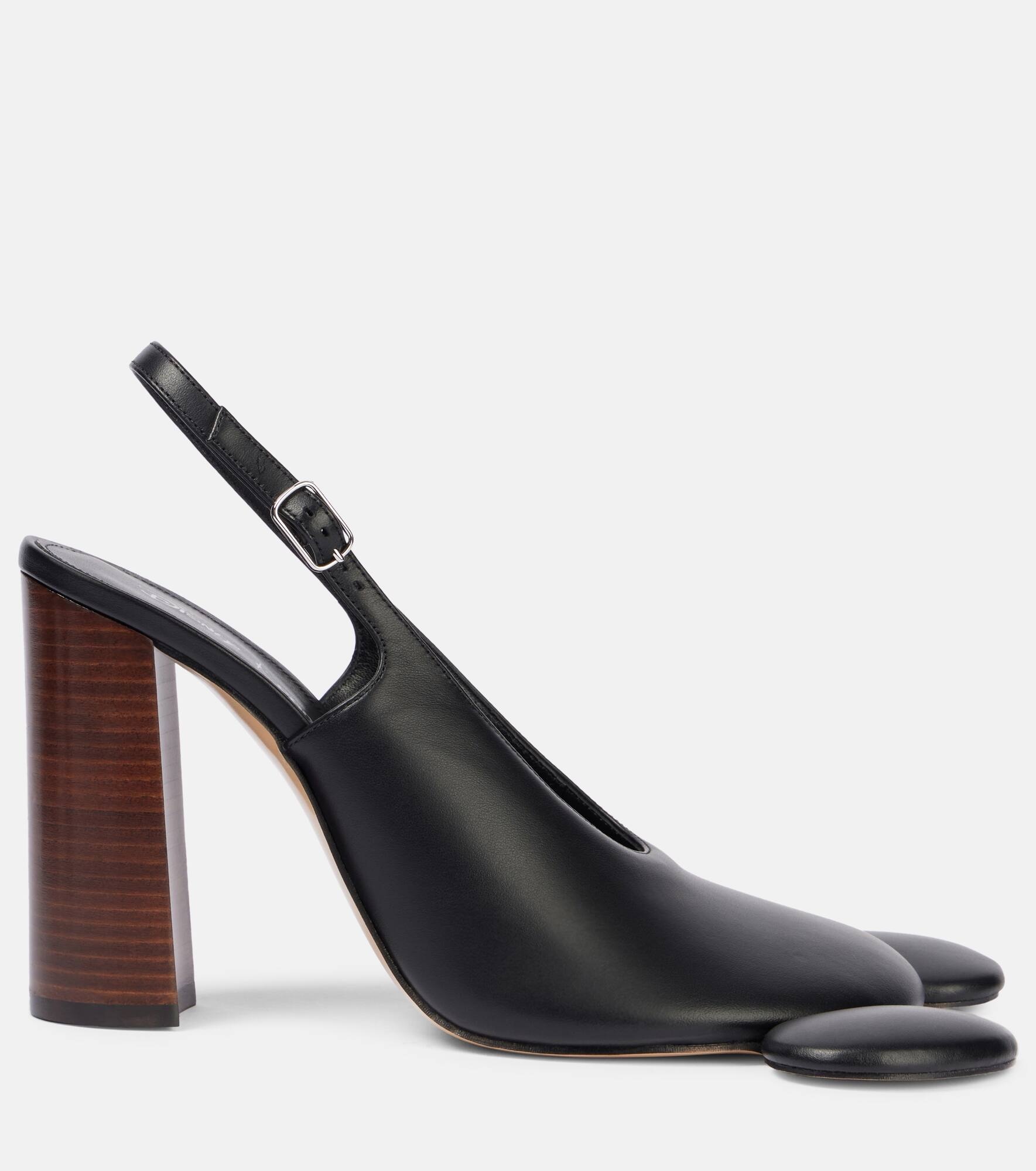 x Disney® Mickey leather slingback pumps - 4