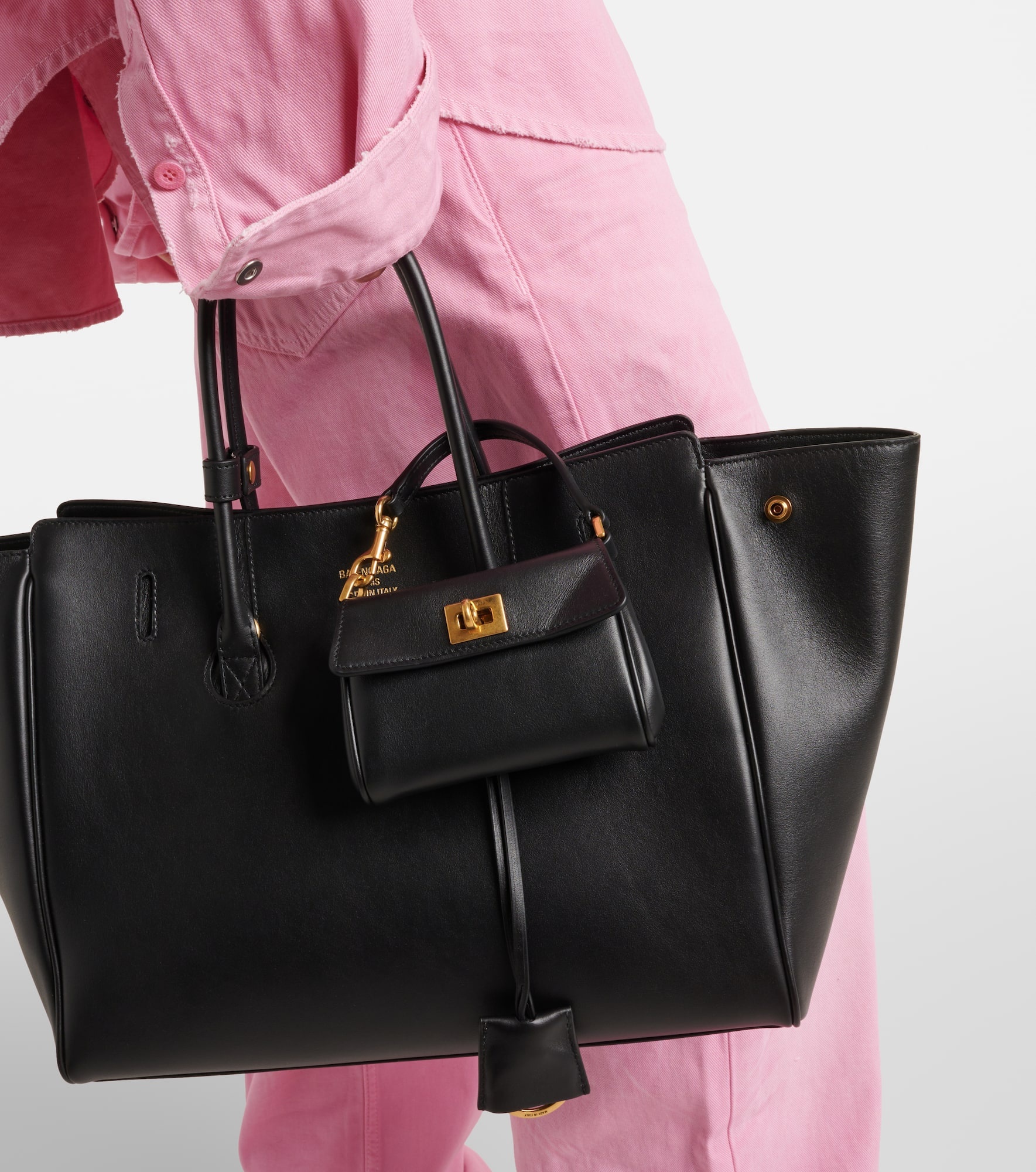 Rodeo Nano leather tote bag - 5
