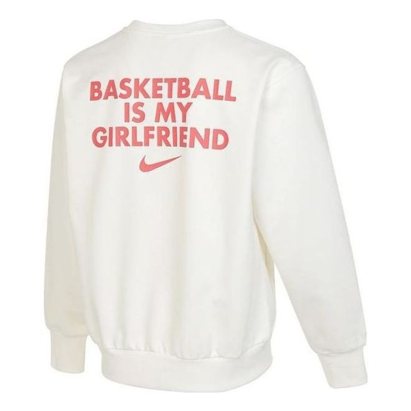 Nike Nike Valentine's Day graphic Sweatshirt 'White Pink' HF1115-100 outlook
