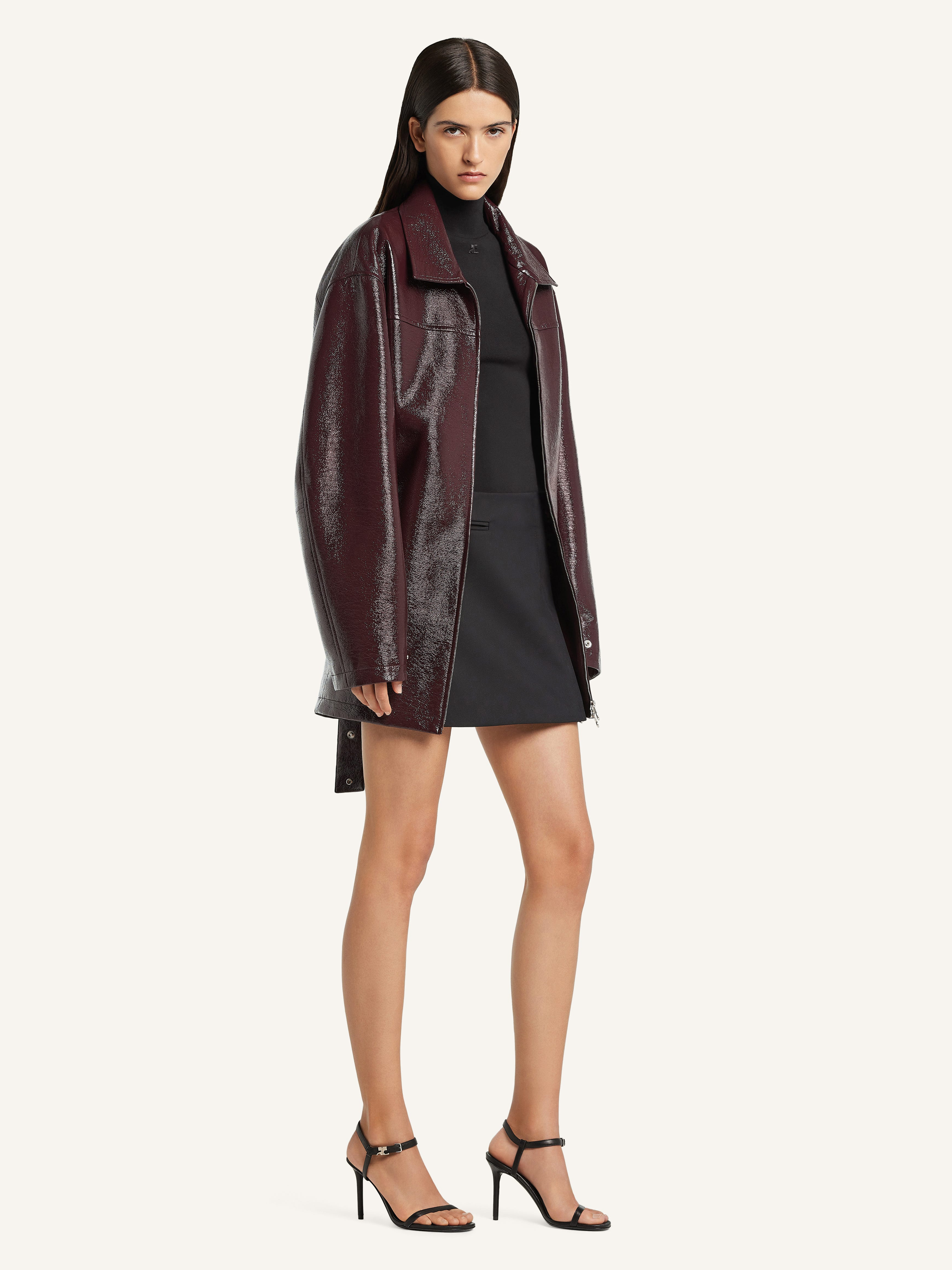 OVERSIZED VINYL JACKET - 3