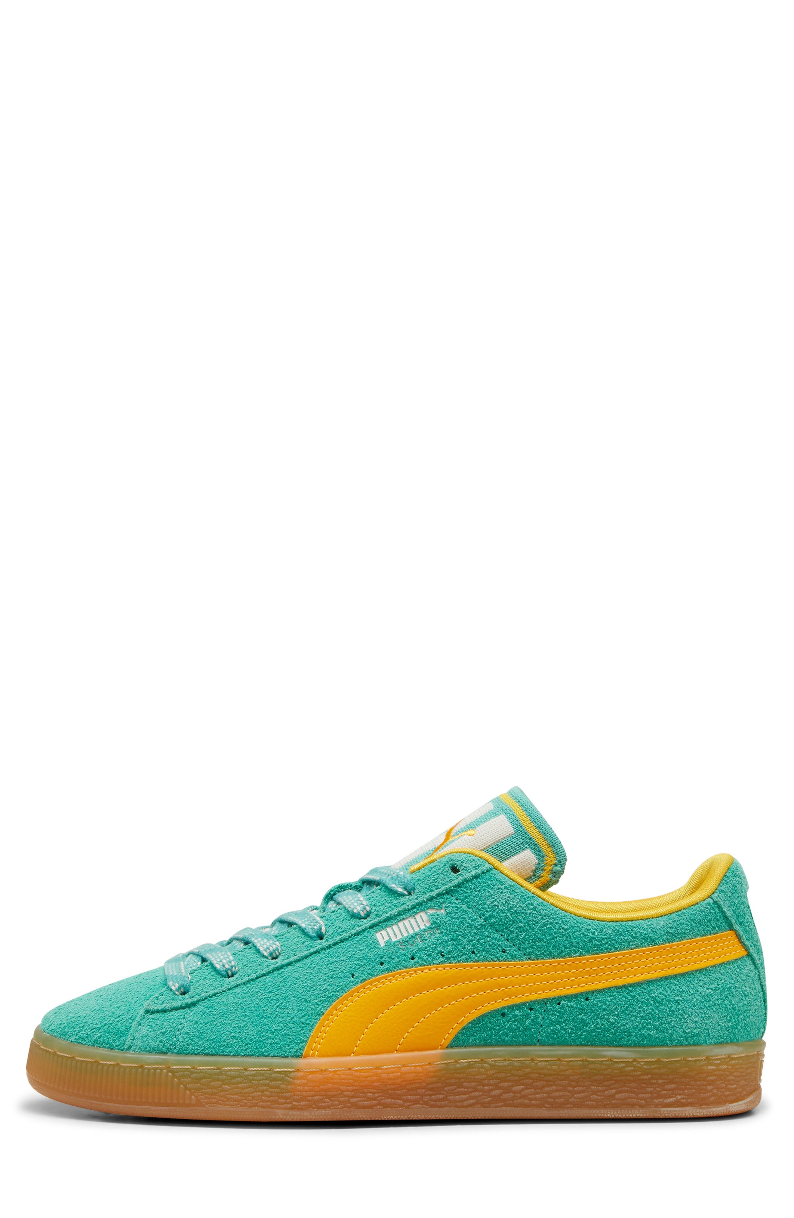PUMA Suede Supertifo Low Top Sneaker in Jade Frost-Gum at Nordstrom - 4
