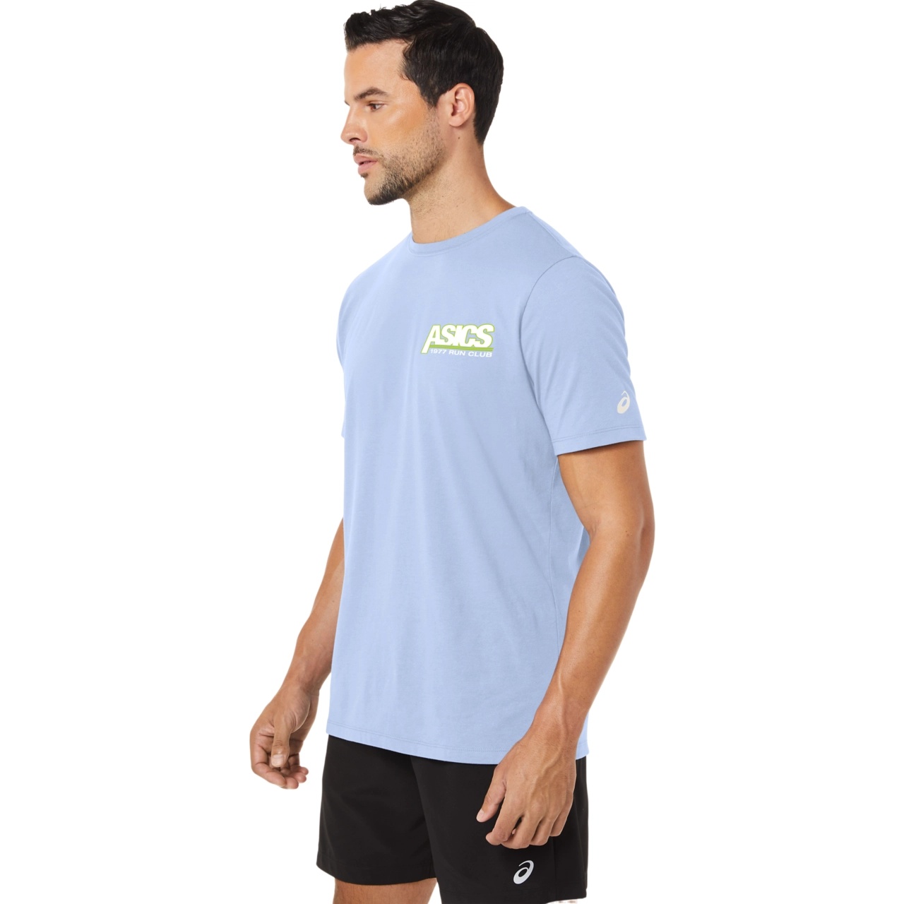 UNISEX ASICS SMSB 1977 RUN CLUB SHORT SLEEVE TEE - 4