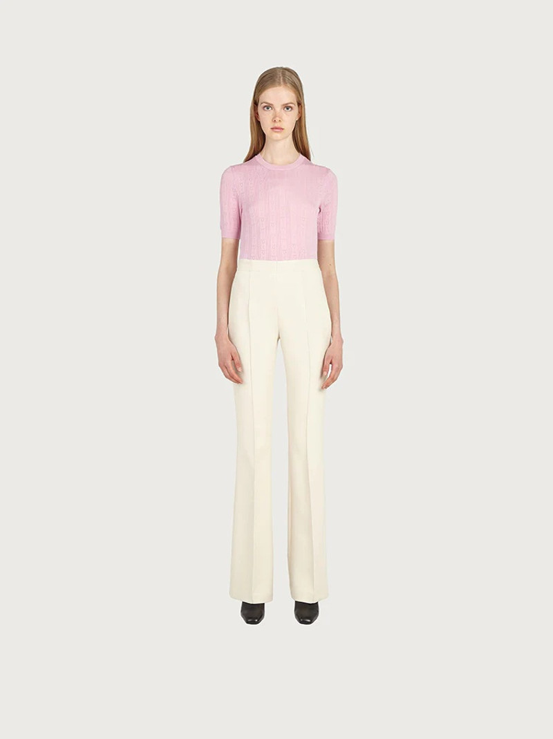 FERRAGAMO FLARED TROUSER outlook