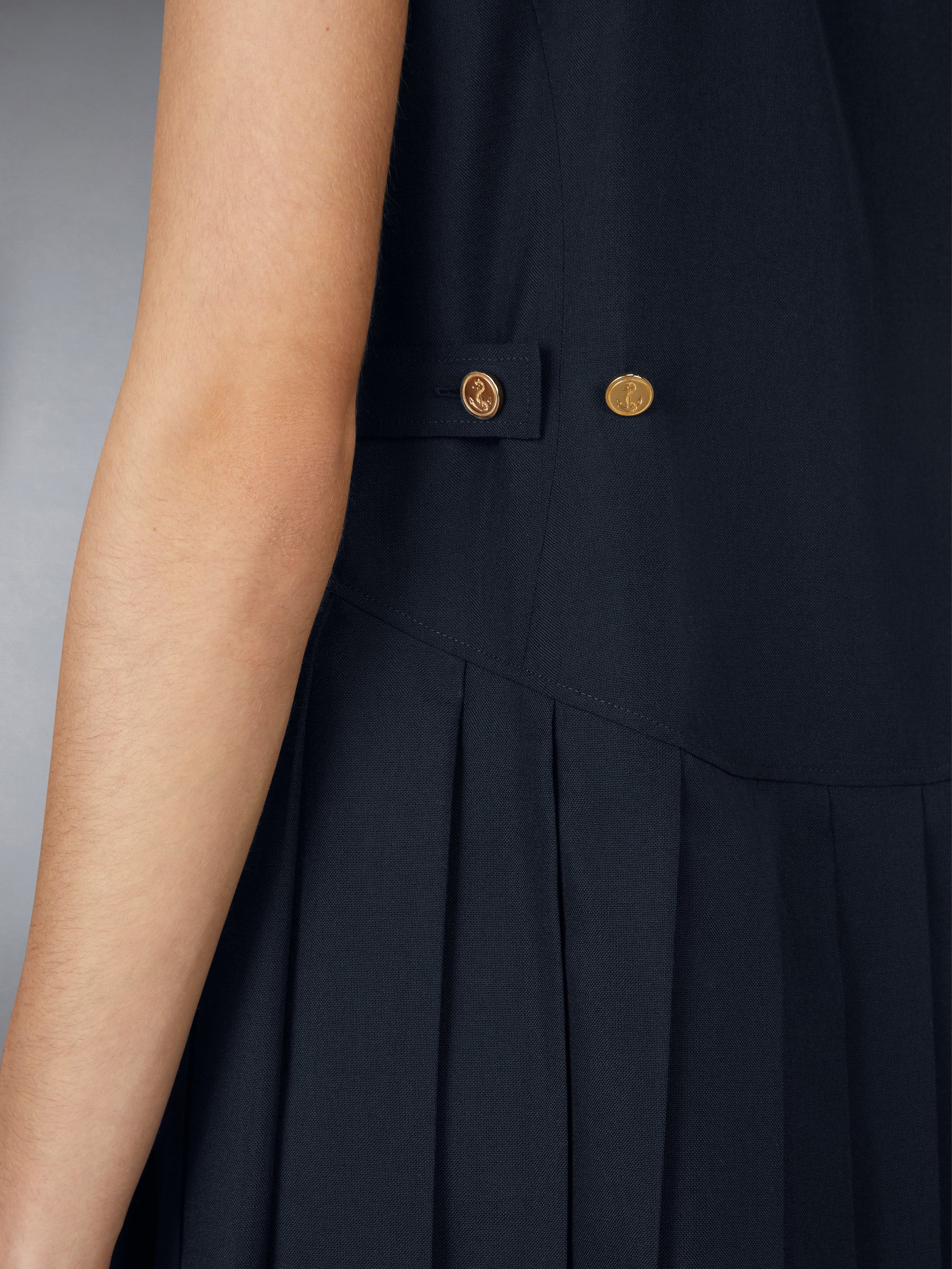 SCHOOL UNIFORM PLEATED DRESS - 7