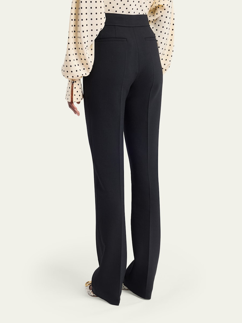 Button-Front Straight-Leg Trousers 3