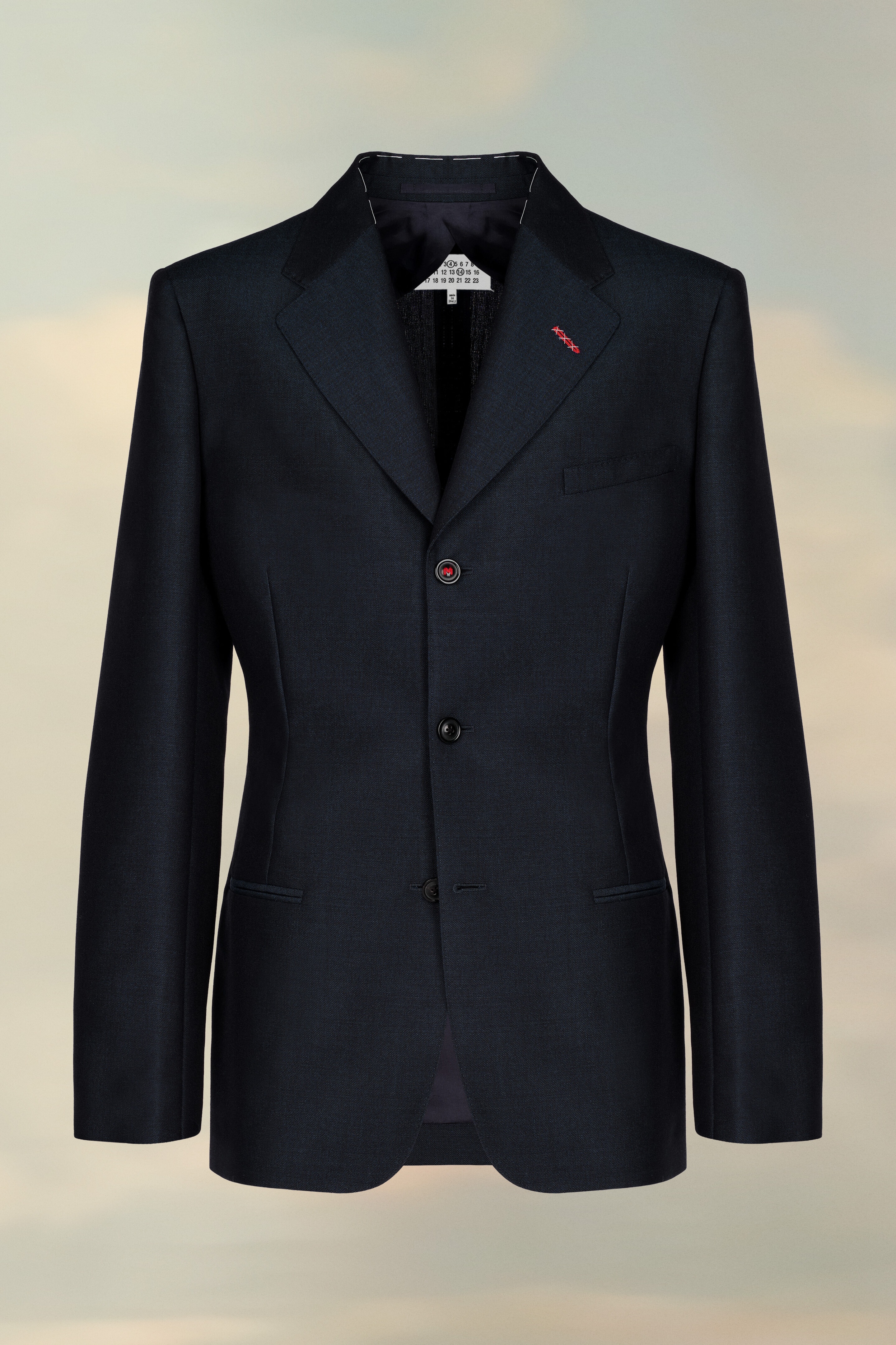 Wool Twill Blazer - 1