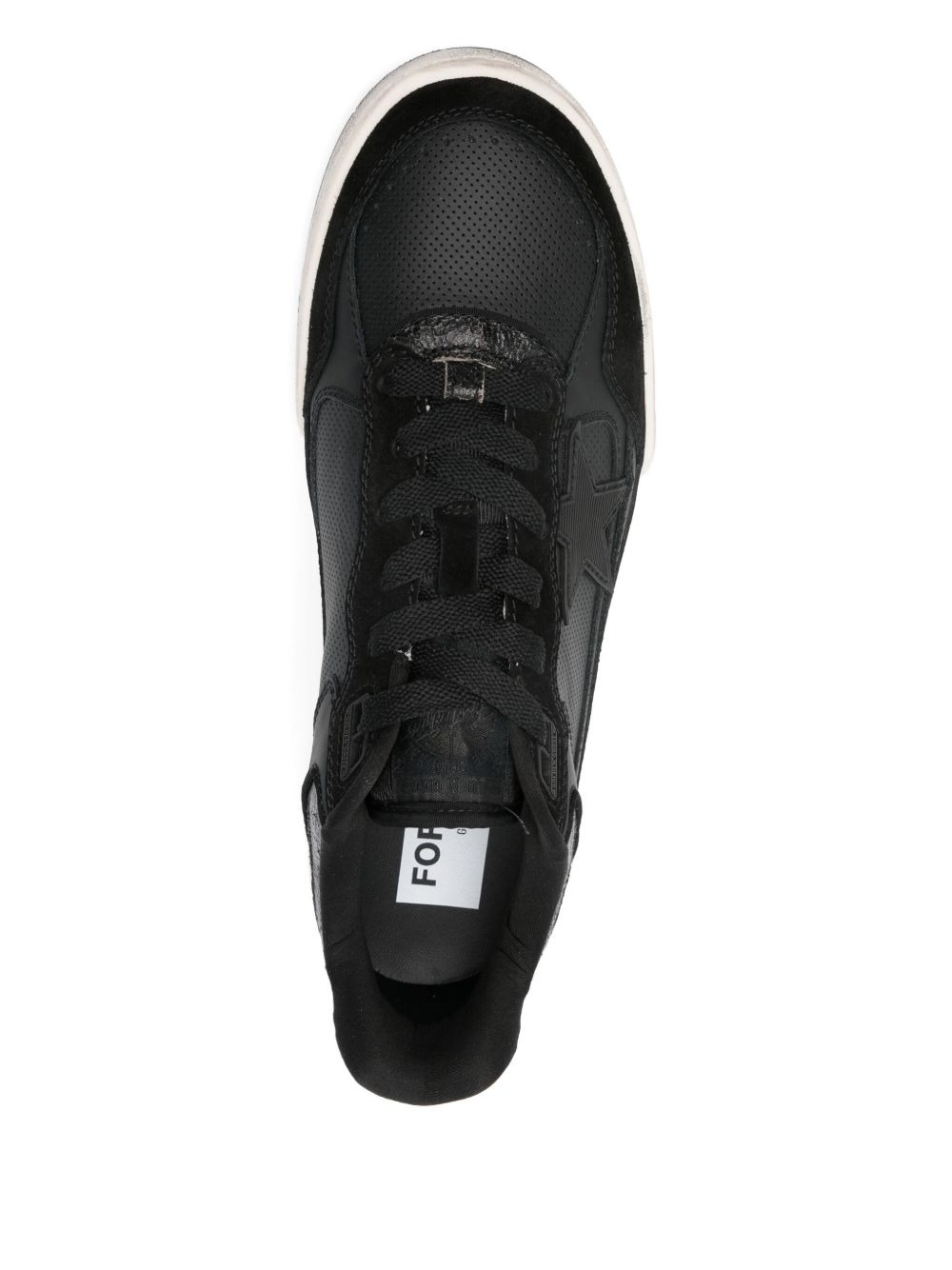 star-patch trainers - 4