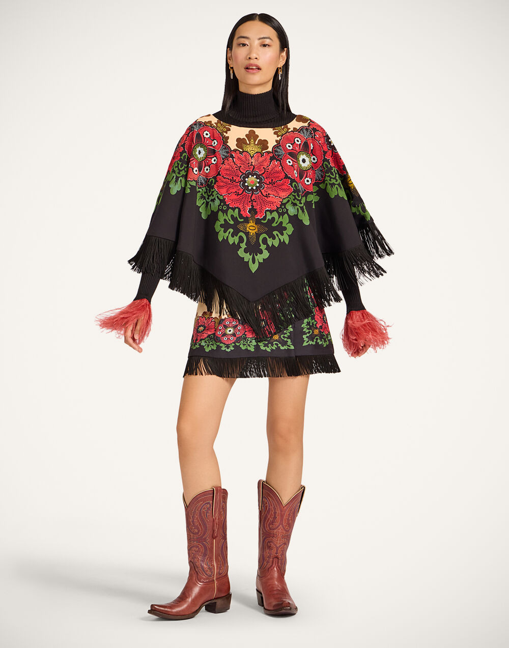 Reversible Mini Poncho - 6