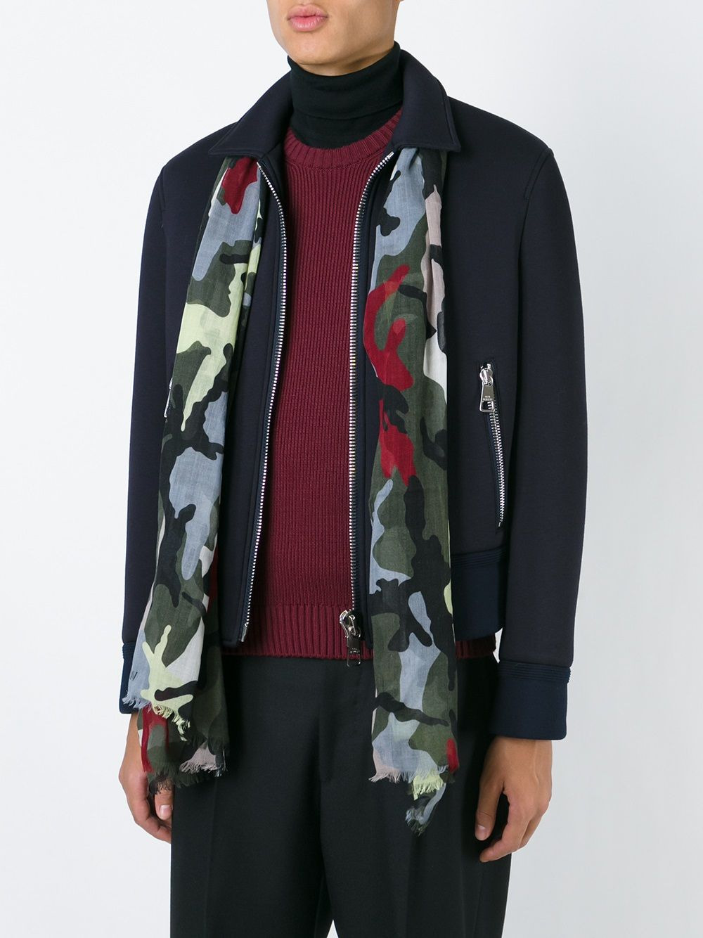 camouflage scarf - 2