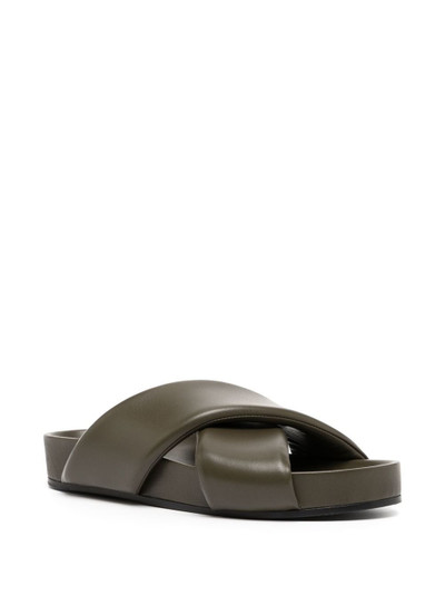 Jil Sander chunky open-toe sandals outlook