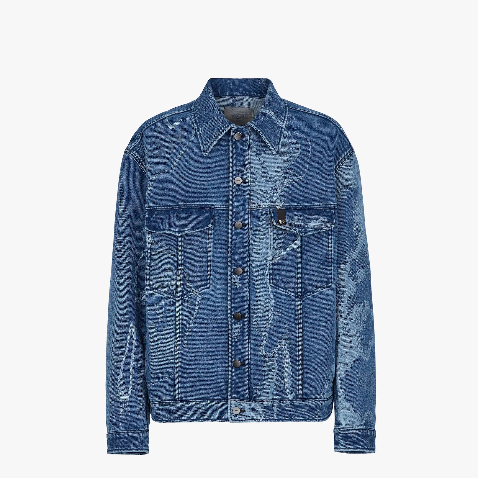 Blue denim jacket - 1