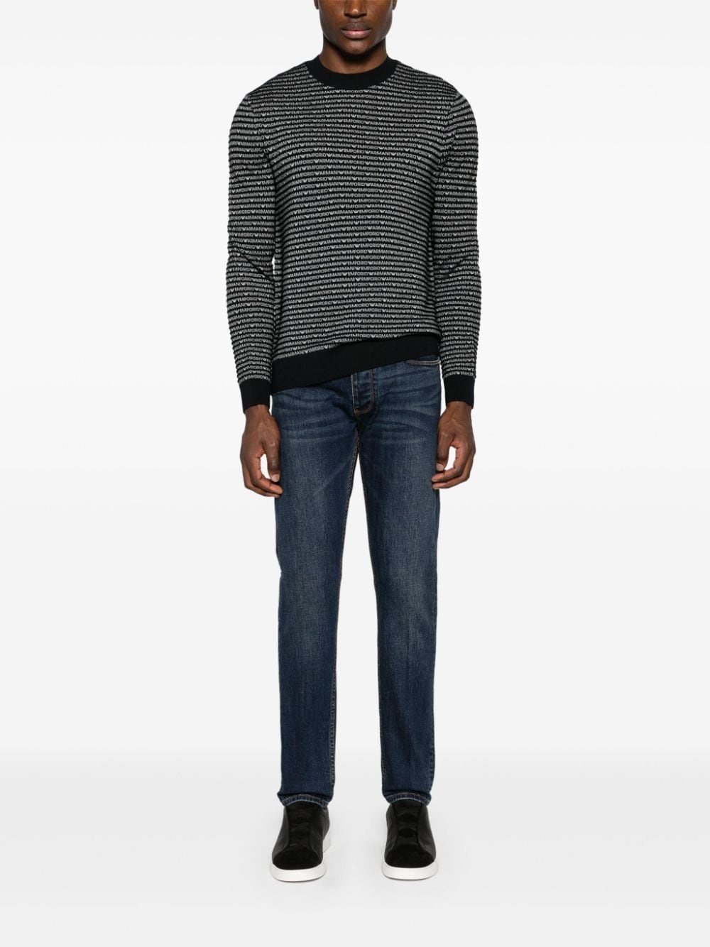 J75 low-rise slim-fit jeans - 2