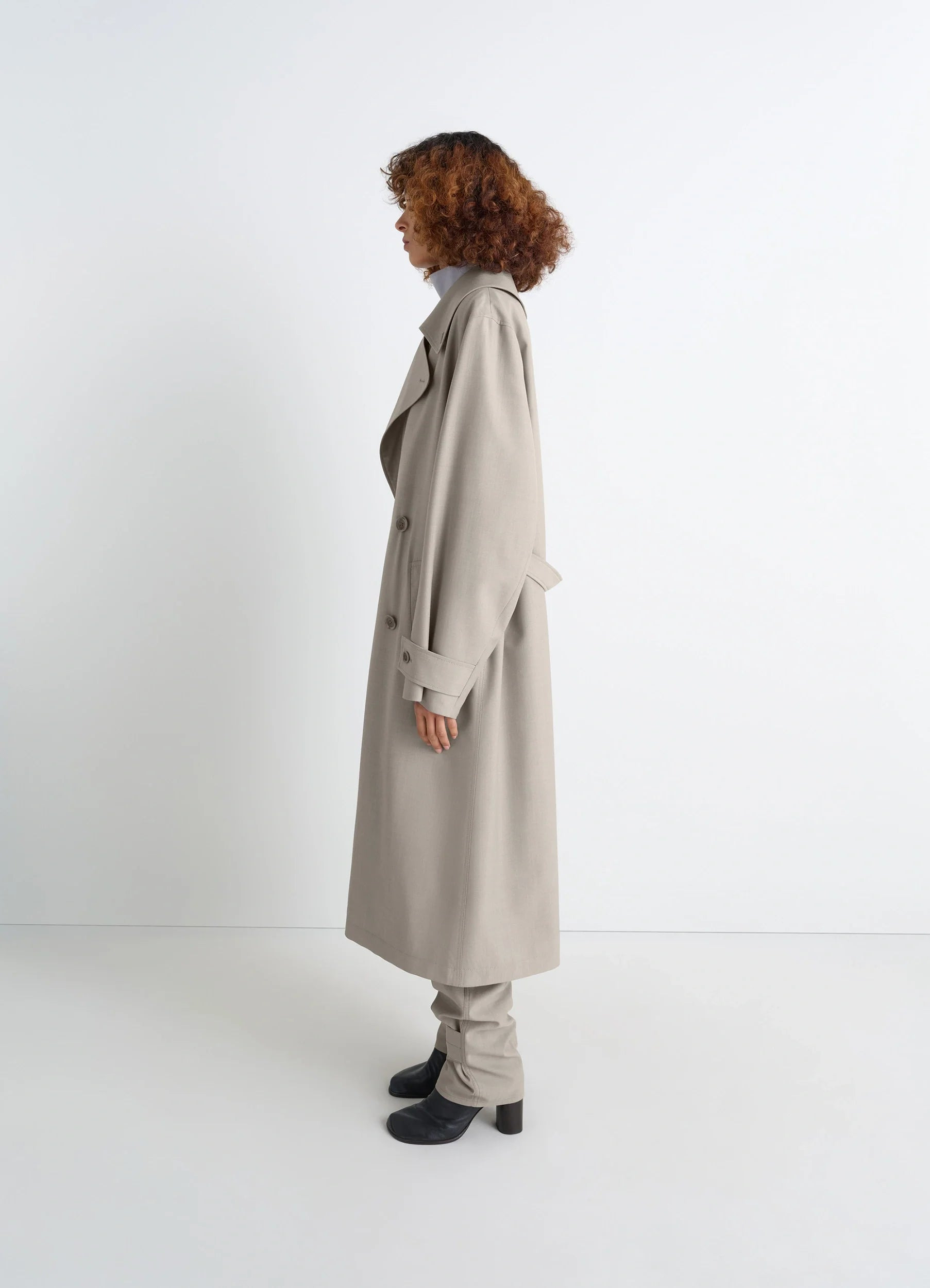 TRENCH COAT WITH DETACHABLE LINING - 3