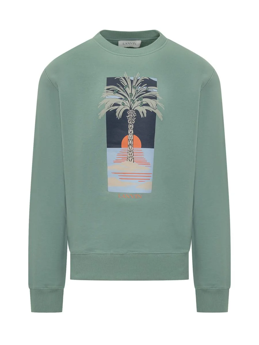 Lanvin Sweatshirt With Print - 1