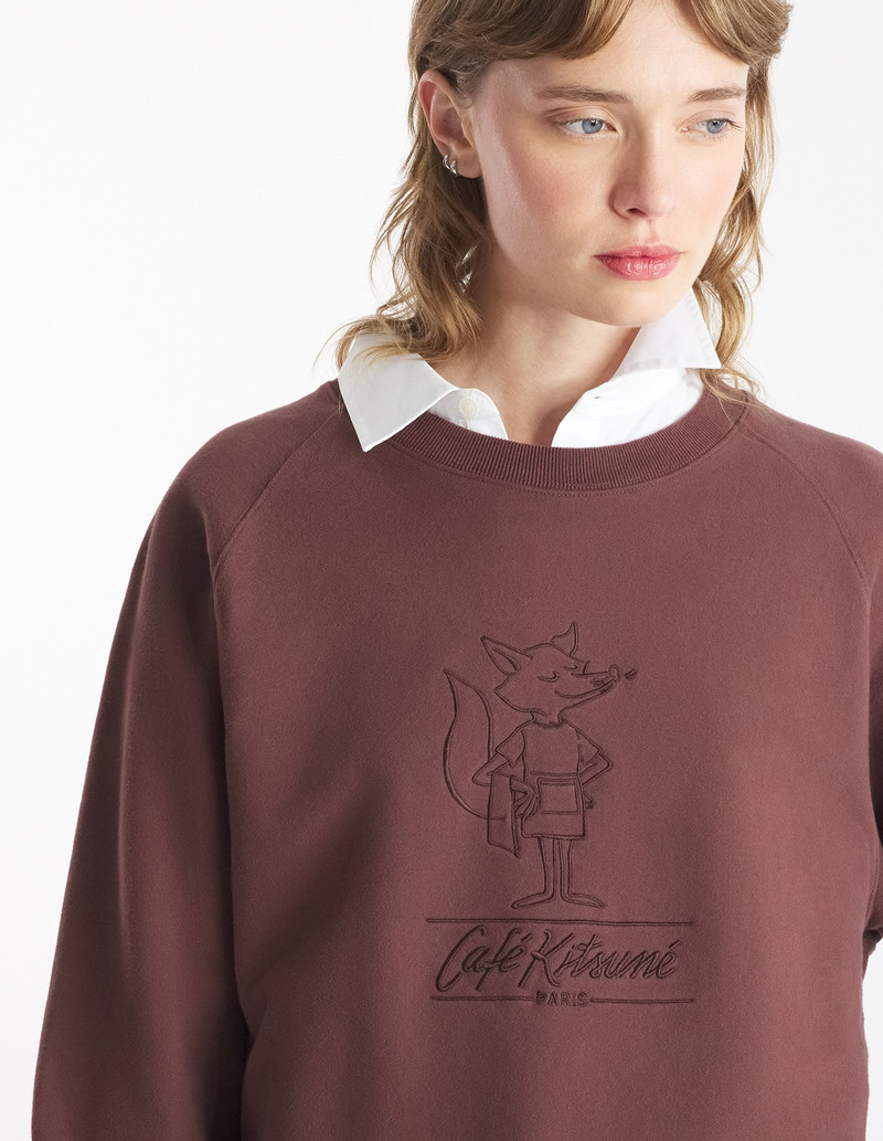 BARISTA FOX OVERSIZED RAGLAN SWEATSHIRT 7