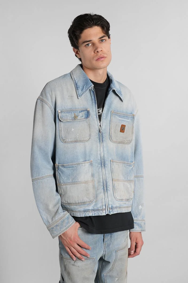 Amiri Denim Jackets - 1