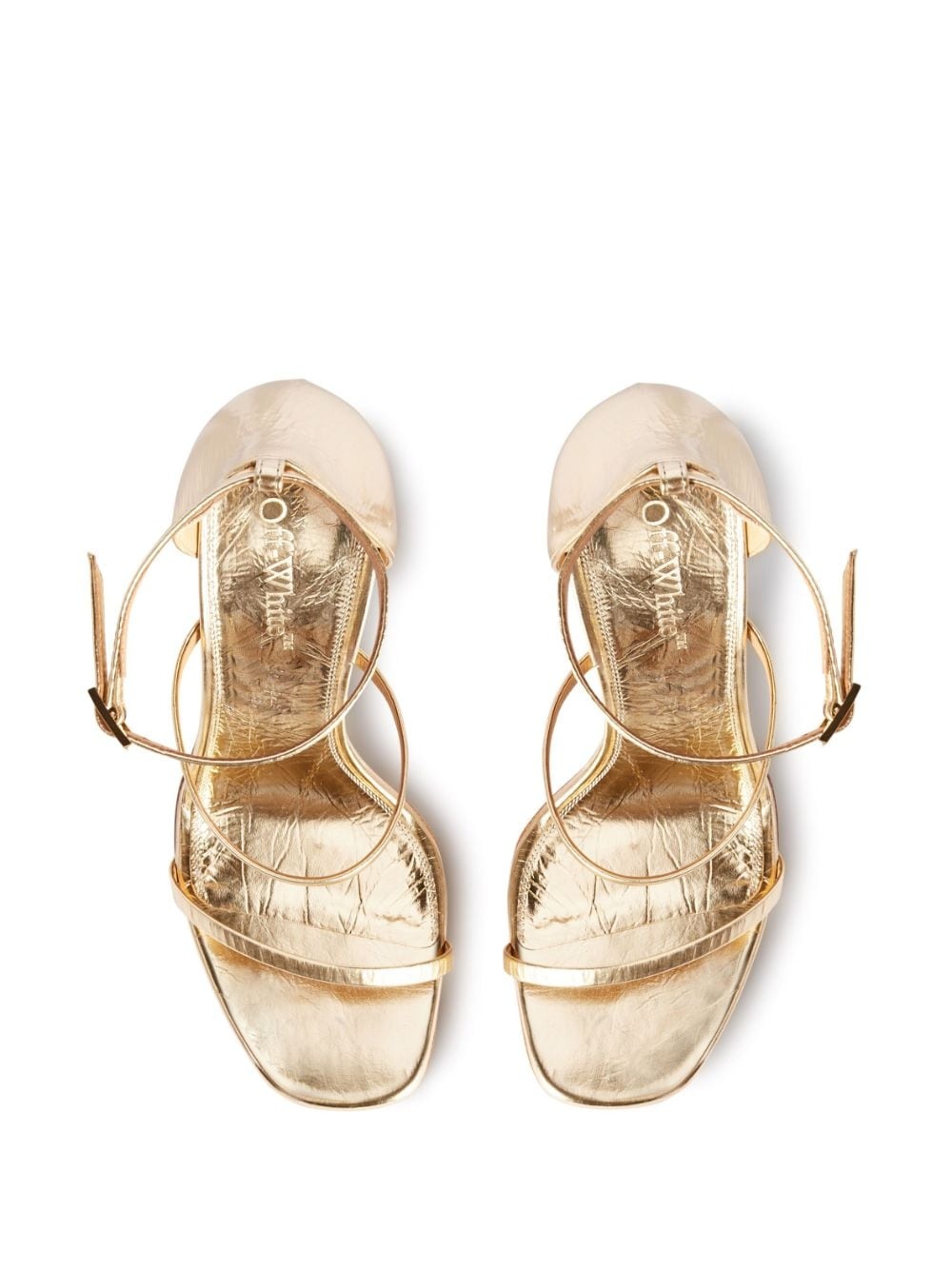 strappy leather sandals - 3