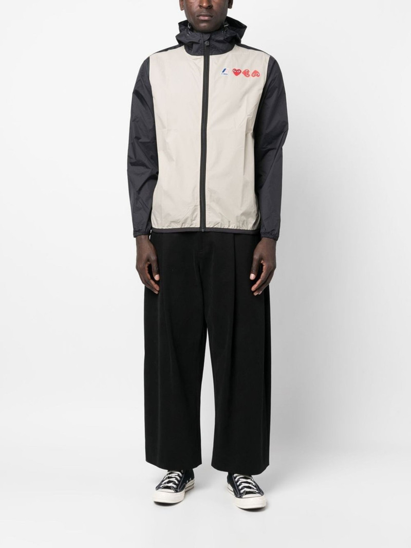 Comme des Garçons PLAY lightweight hooded jacket outlook