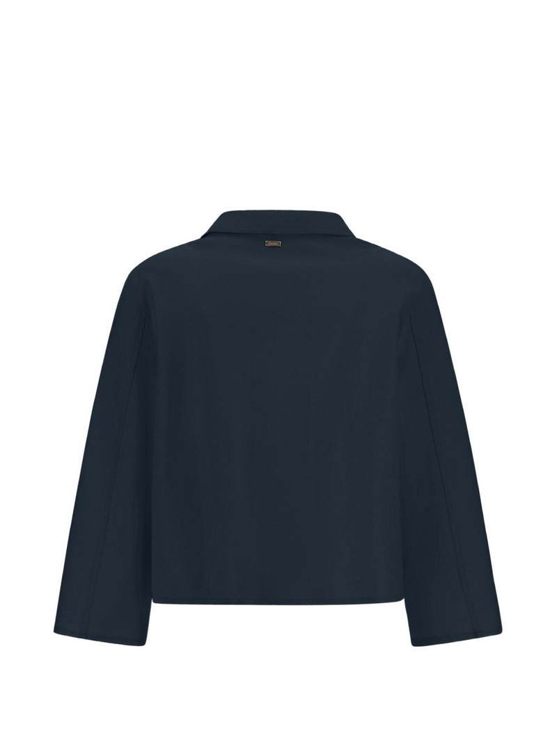 Herno buttoned collar jacket outlook