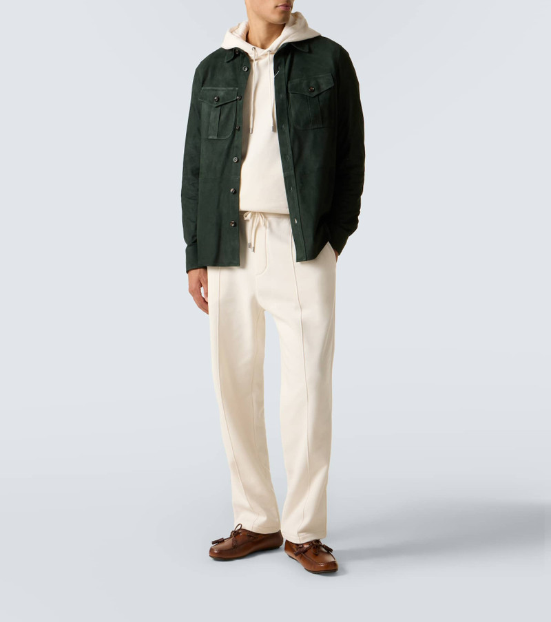 Ralph Lauren Cotton and cashmere jersey hoodie outlook