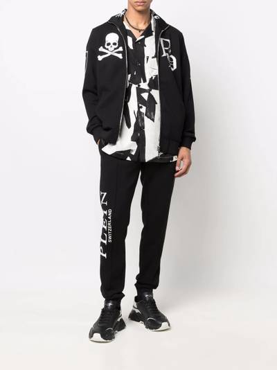 PHILIPP PLEIN logo-print track pants outlook