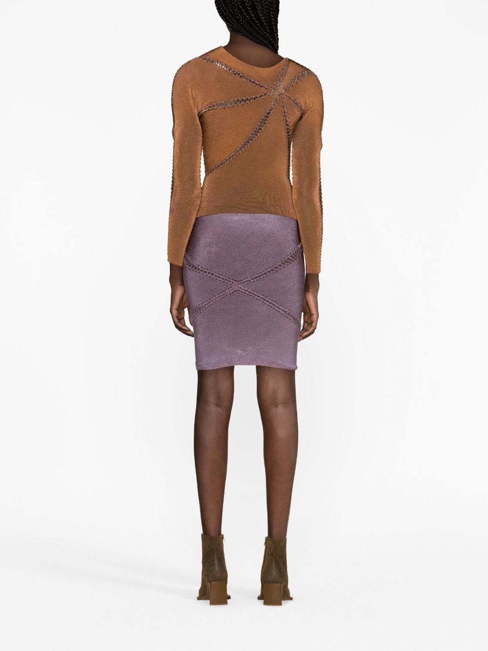 Starfish contrast-stitching top - 4