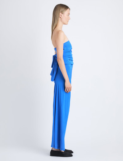 Proenza Schouler Odette Strapless Dress in Silk Viscose outlook
