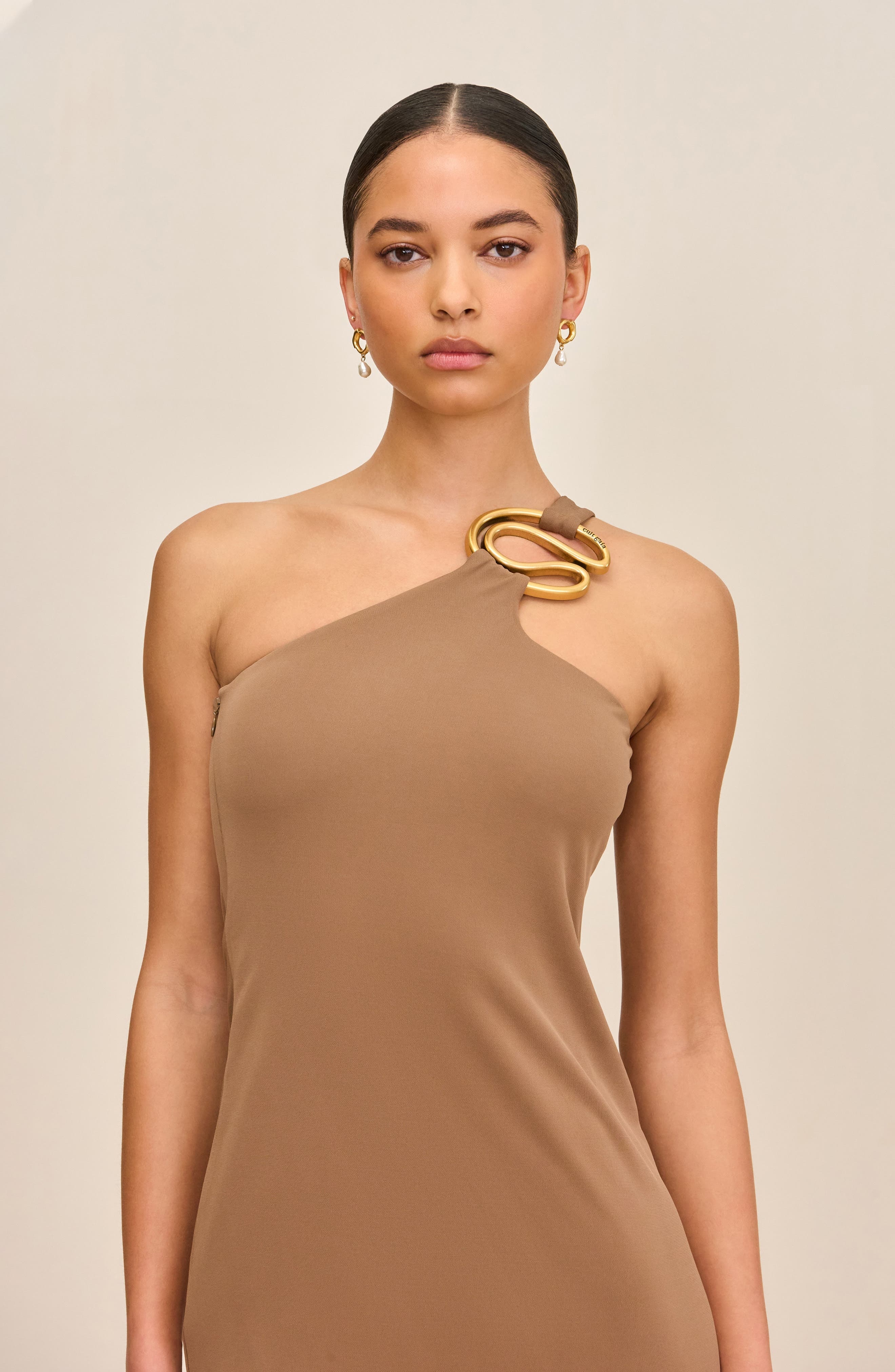 Cult Gaia Chani One-Shoulder Maxi Dress in Monte at Nordstrom - 4