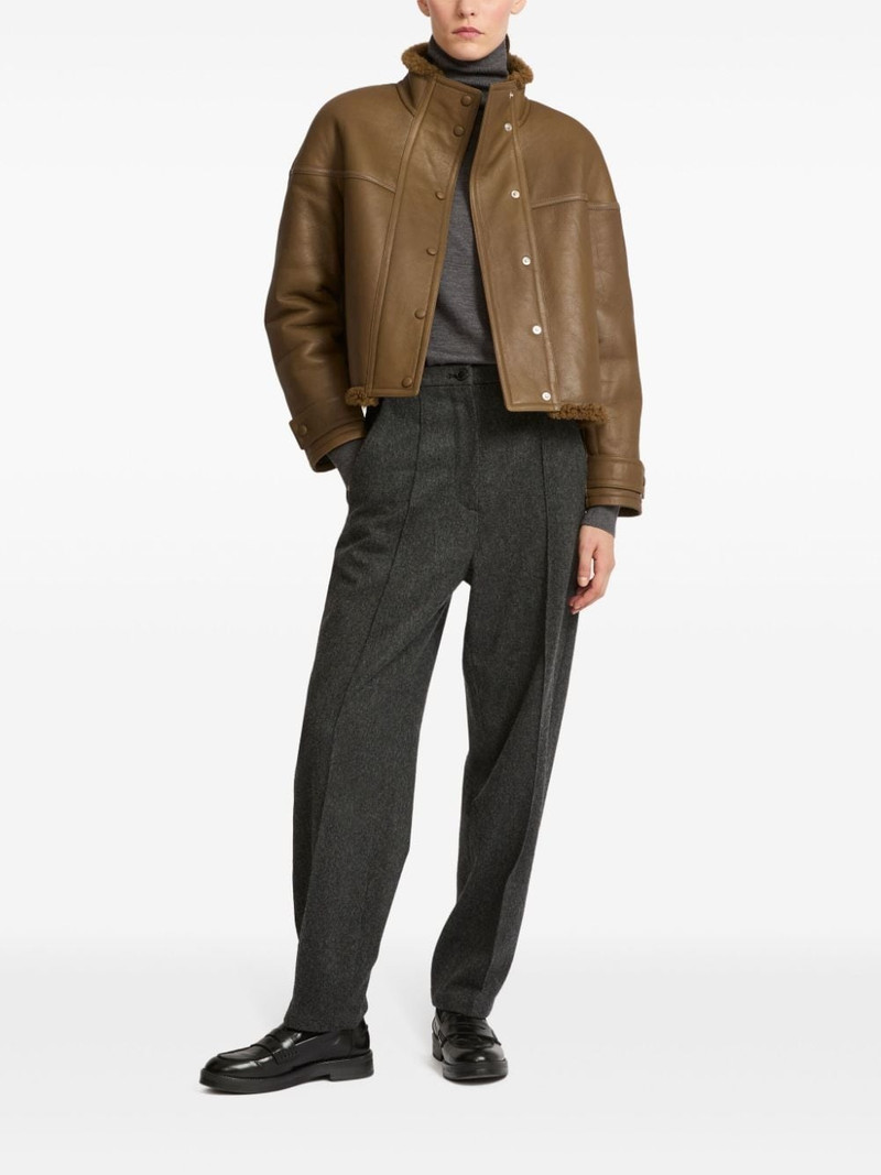 Yves Salomon shearling-lining jacket outlook