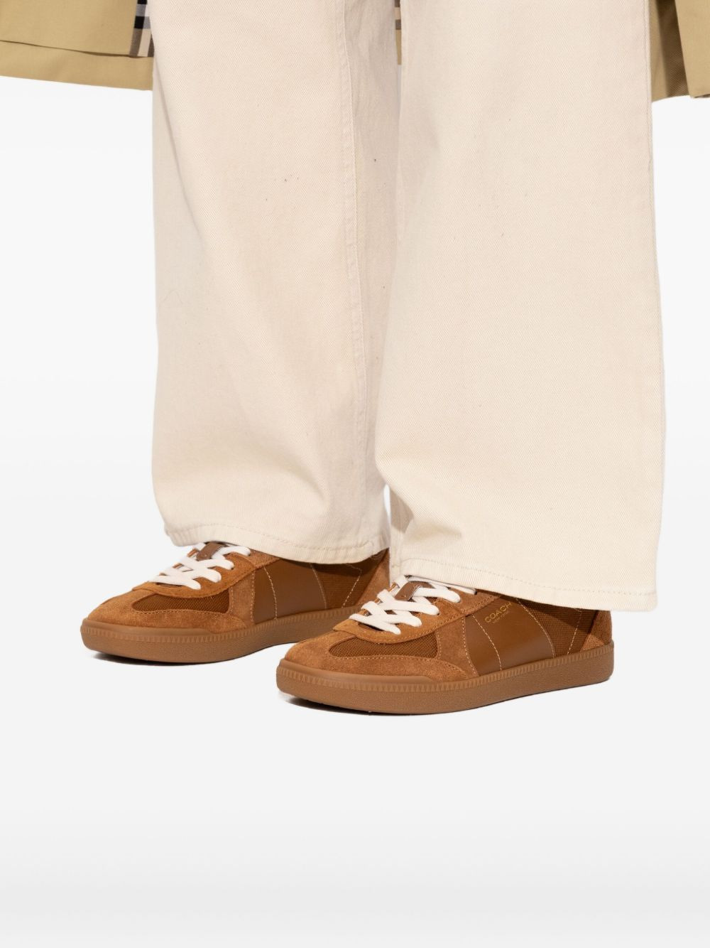 leather sneakers - 6
