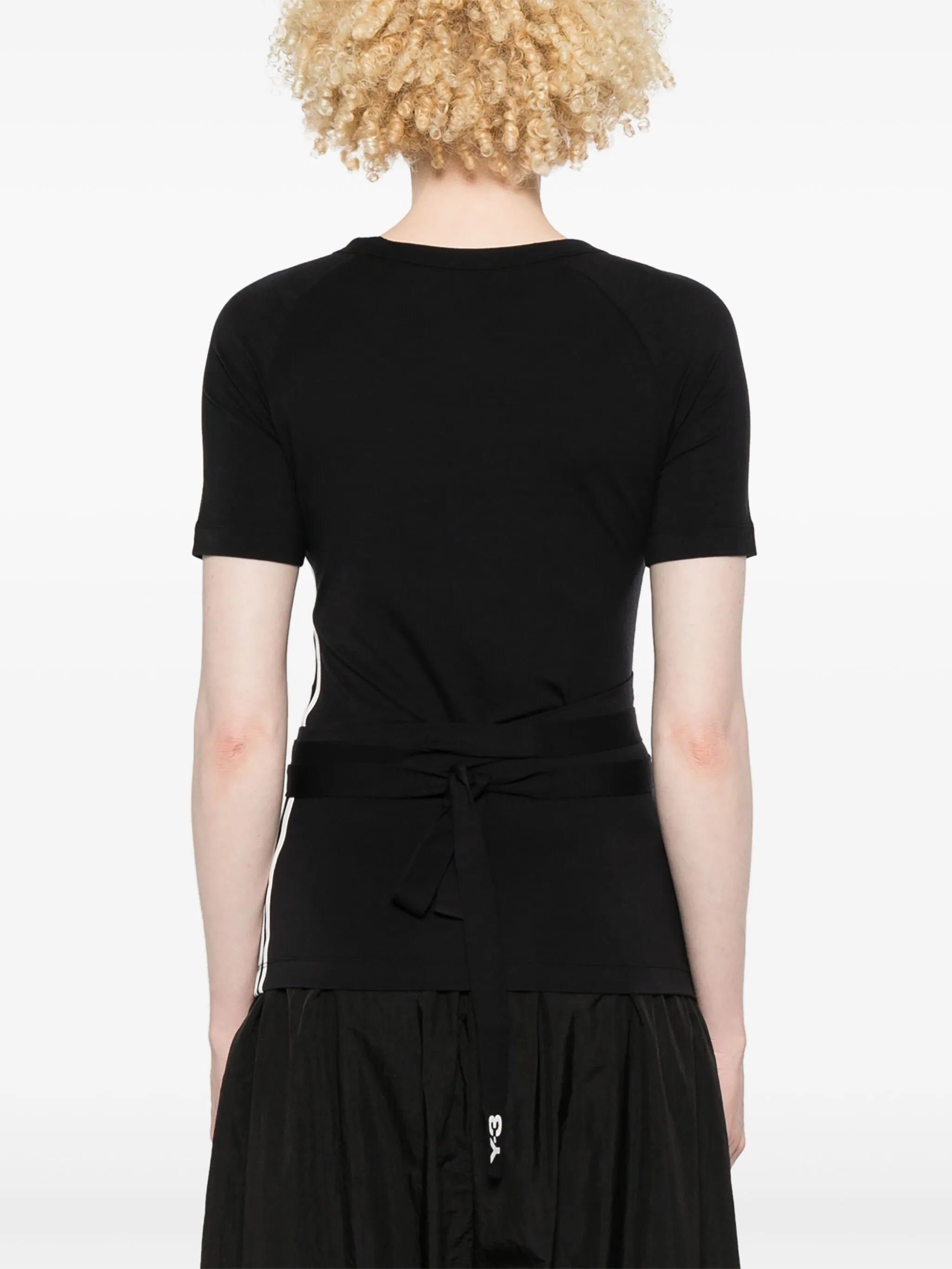 Y-3 3 Stripes-logo T-shirt - 3