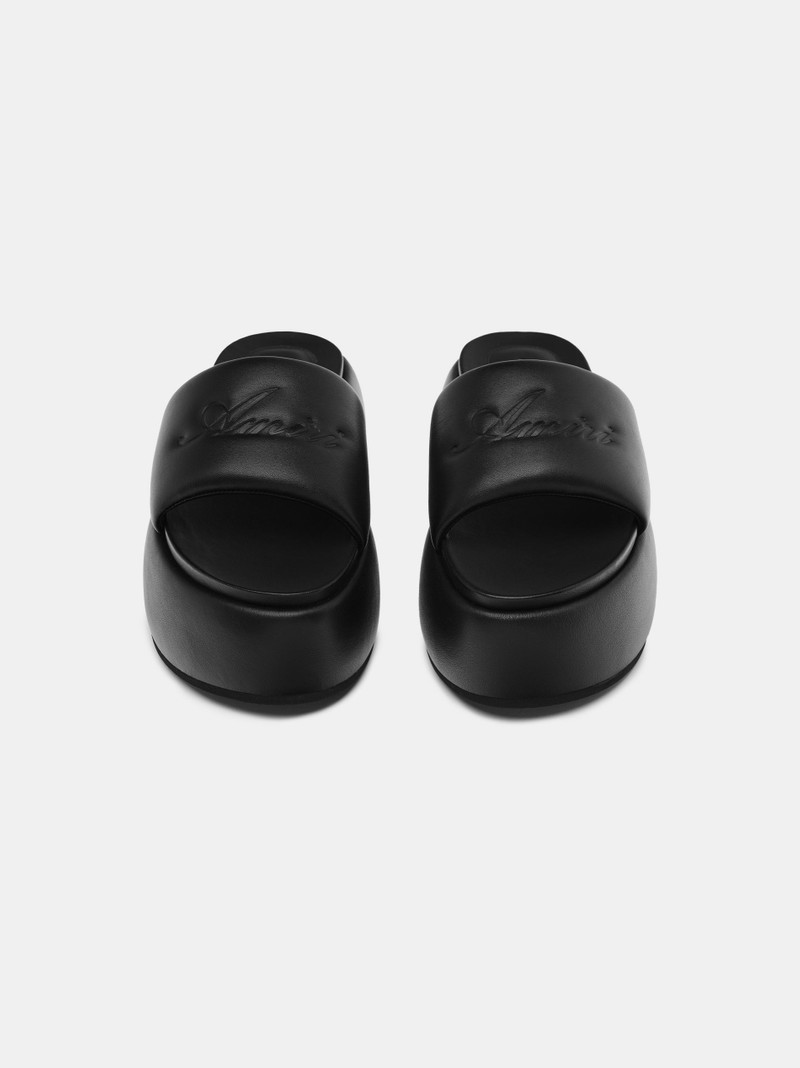 WOMEN'S AMIRI SCRIPT PLATFORM SANDAL 3