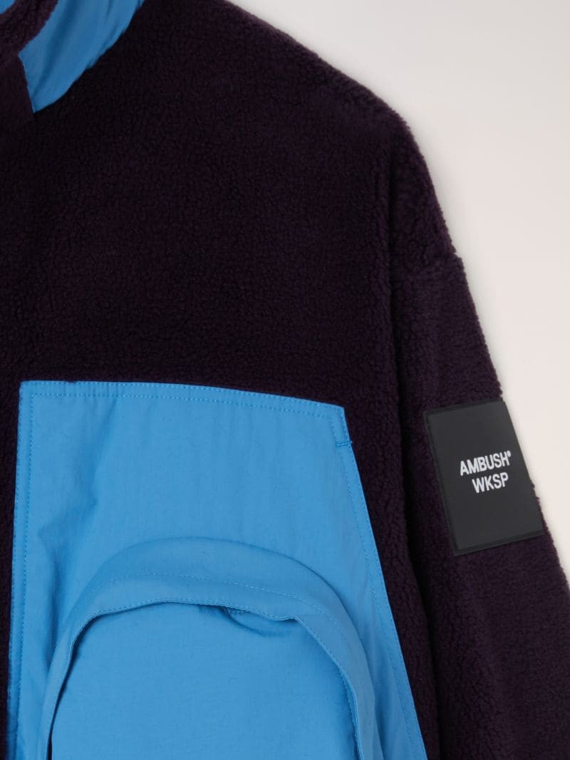 Ambush fleece-panelled jacket outlook