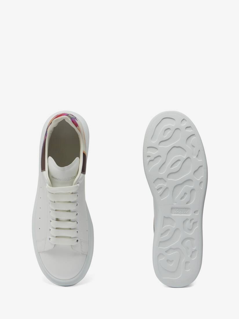 Men's Oversized Sneaker in White/multicolor - 4