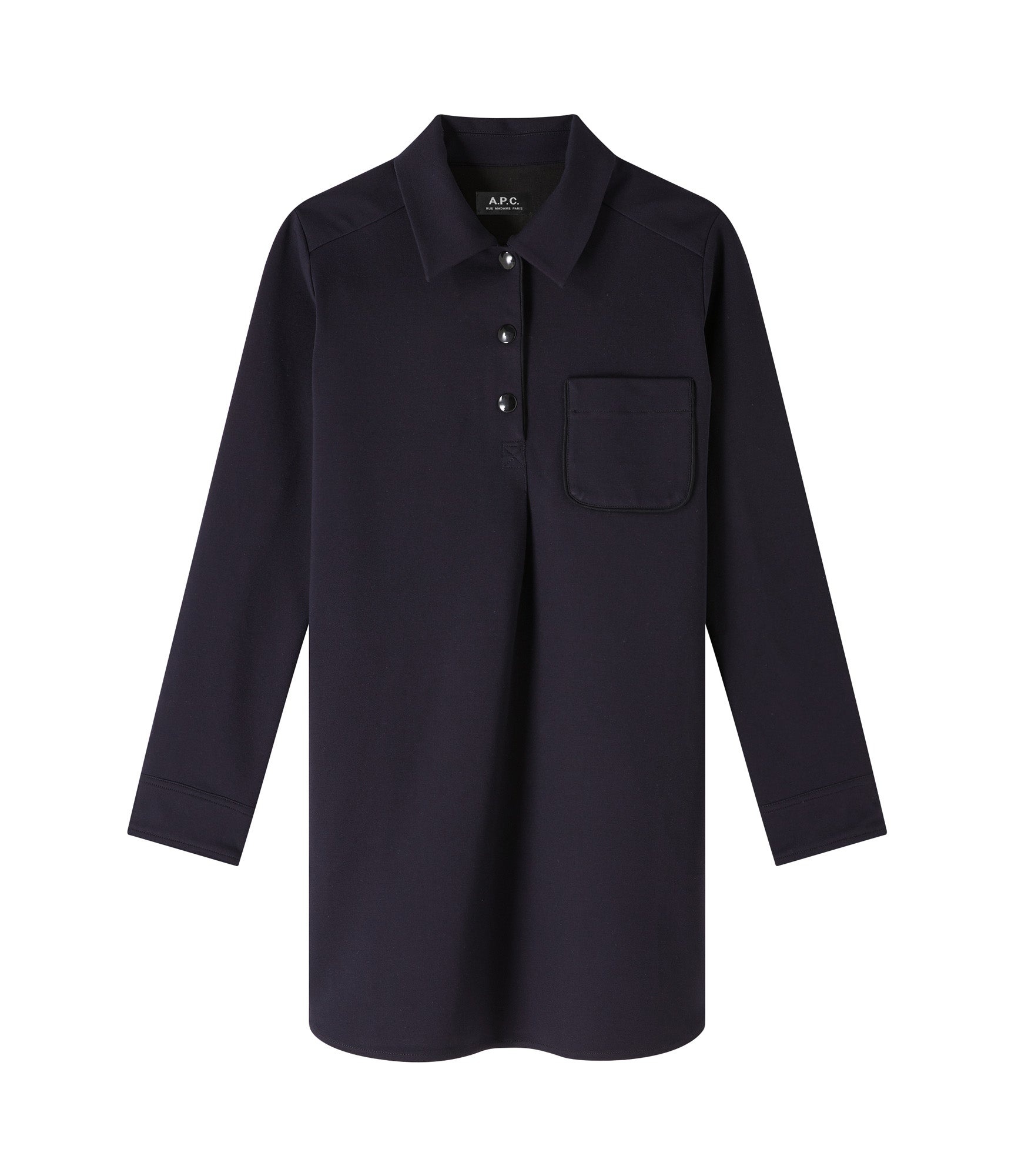 A.P.C｜DRESSES (Maitena Dress (VIAKH F35068 IAK)) Maitena dress | Milanese knit | A.P.C. Ready to Wear