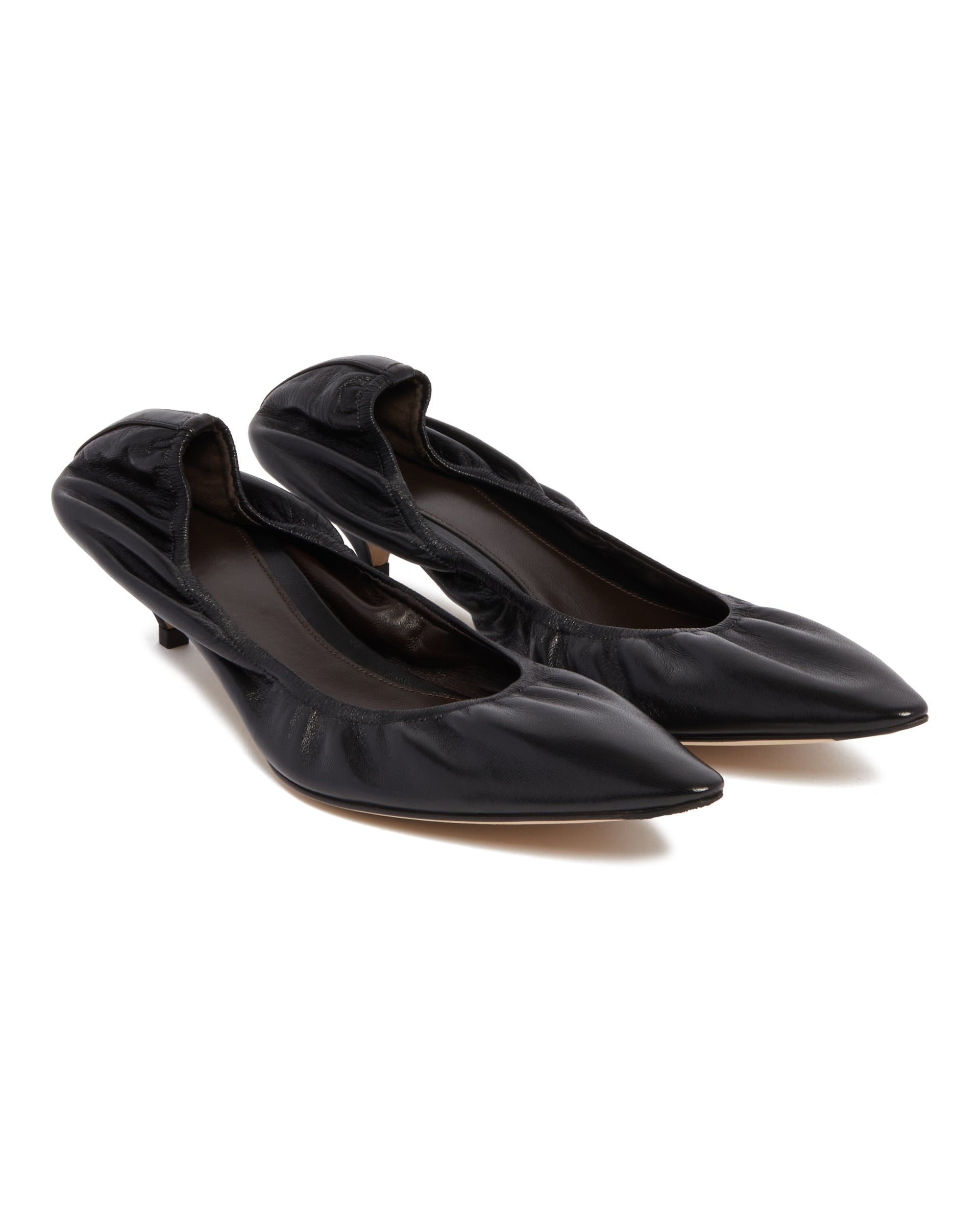 Black Liisa Kitten Heels - 3