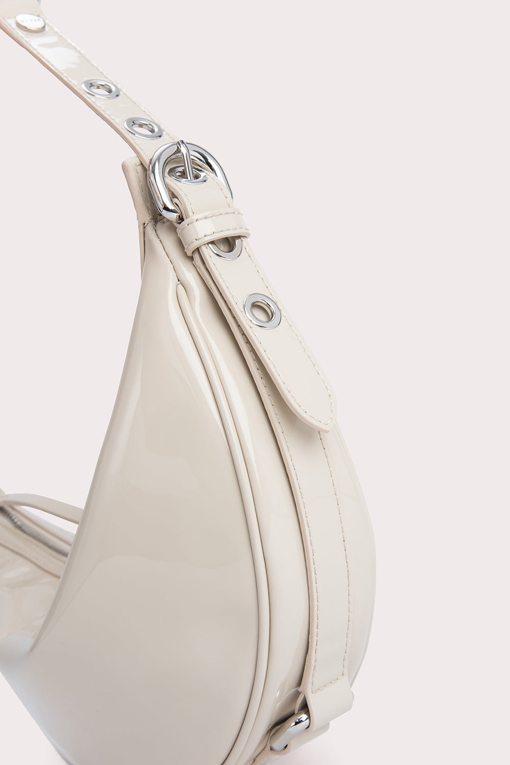 Gib Oatmilk Patent Leather - 5