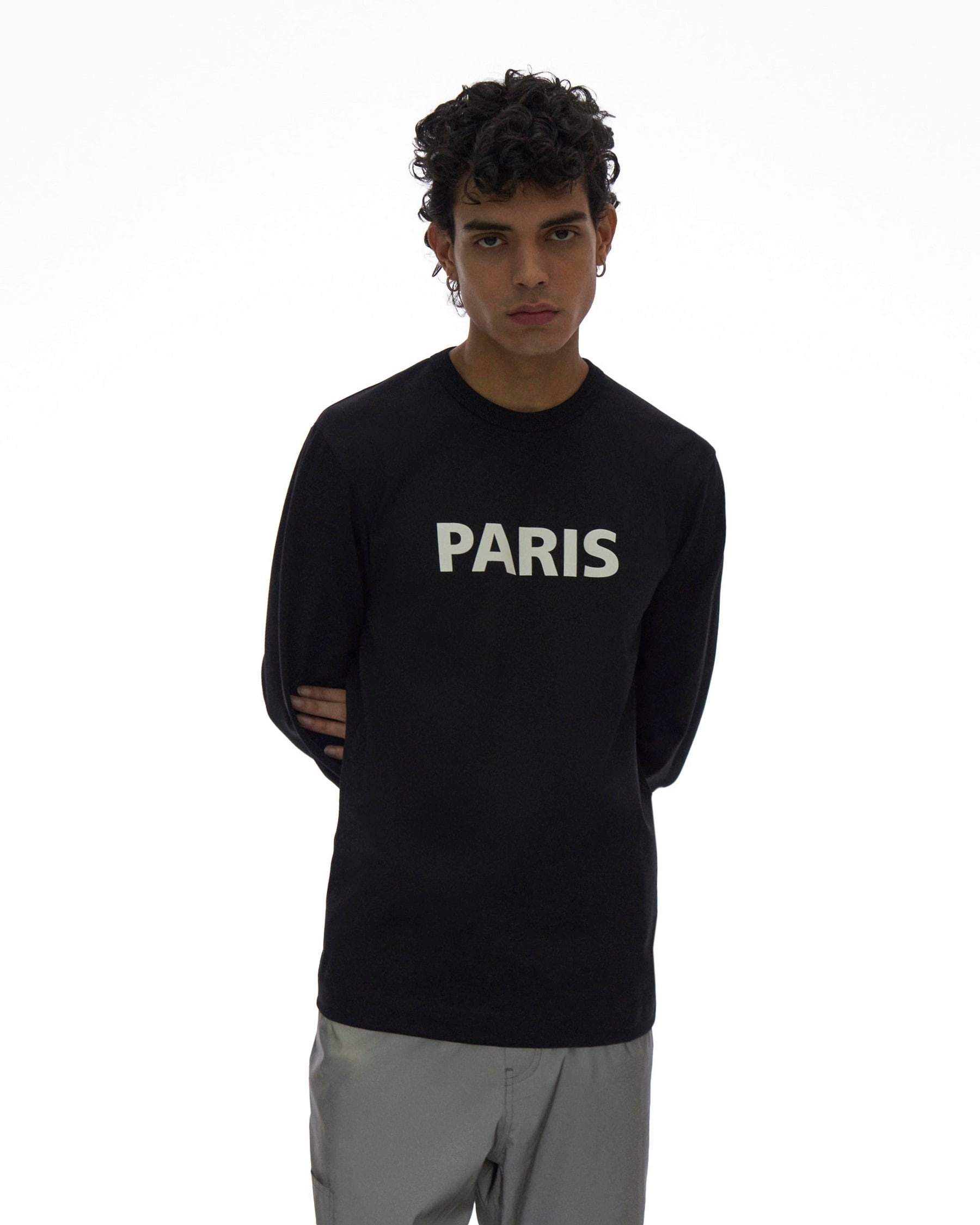 PARIS POSTCARD LONG-SLEEVE TEE - 3