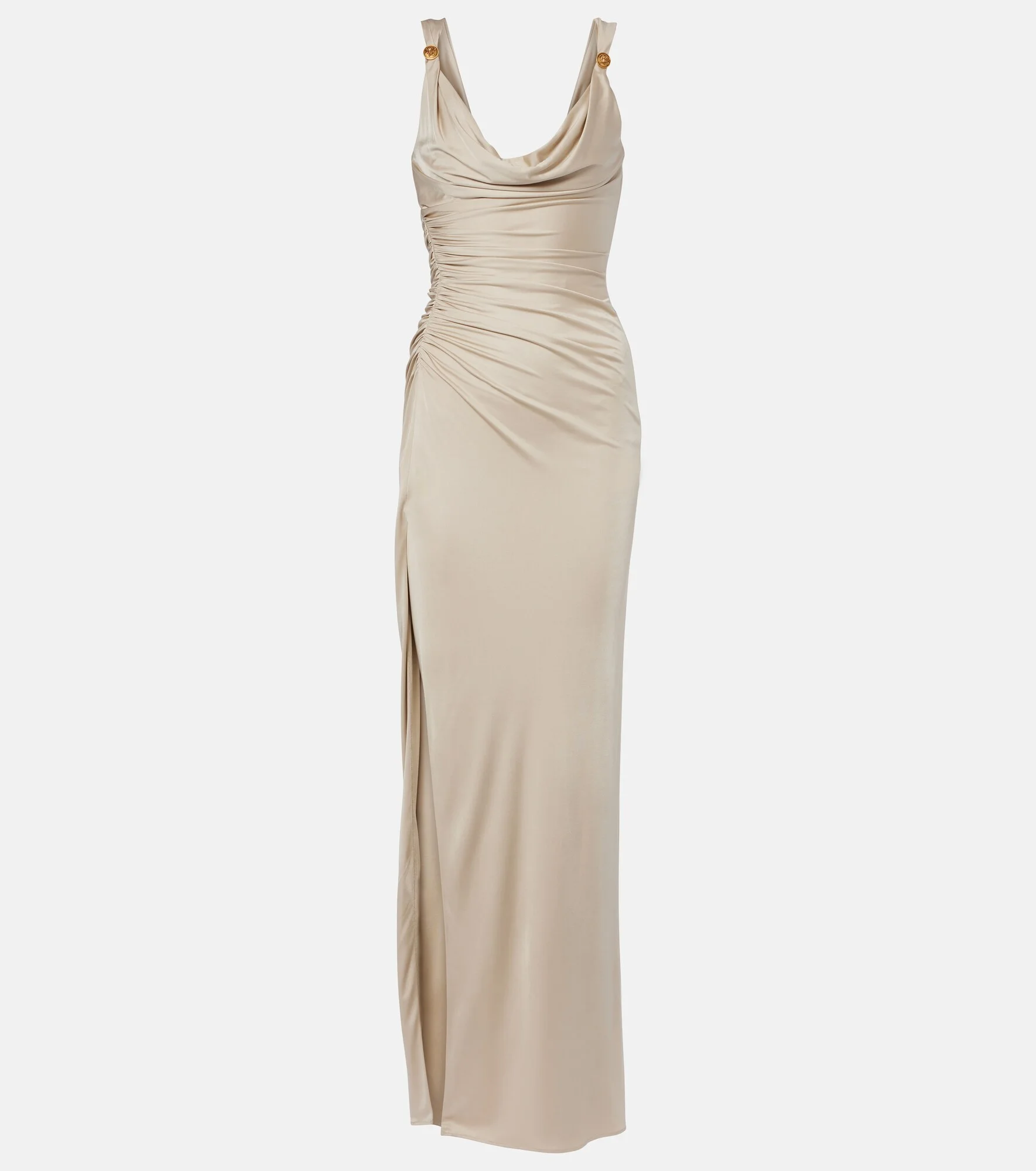 Medusa ruched jersey gown - 1