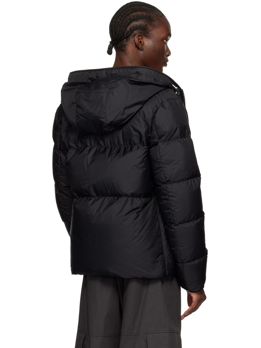 Black Montcla Short Down Jacket - 3