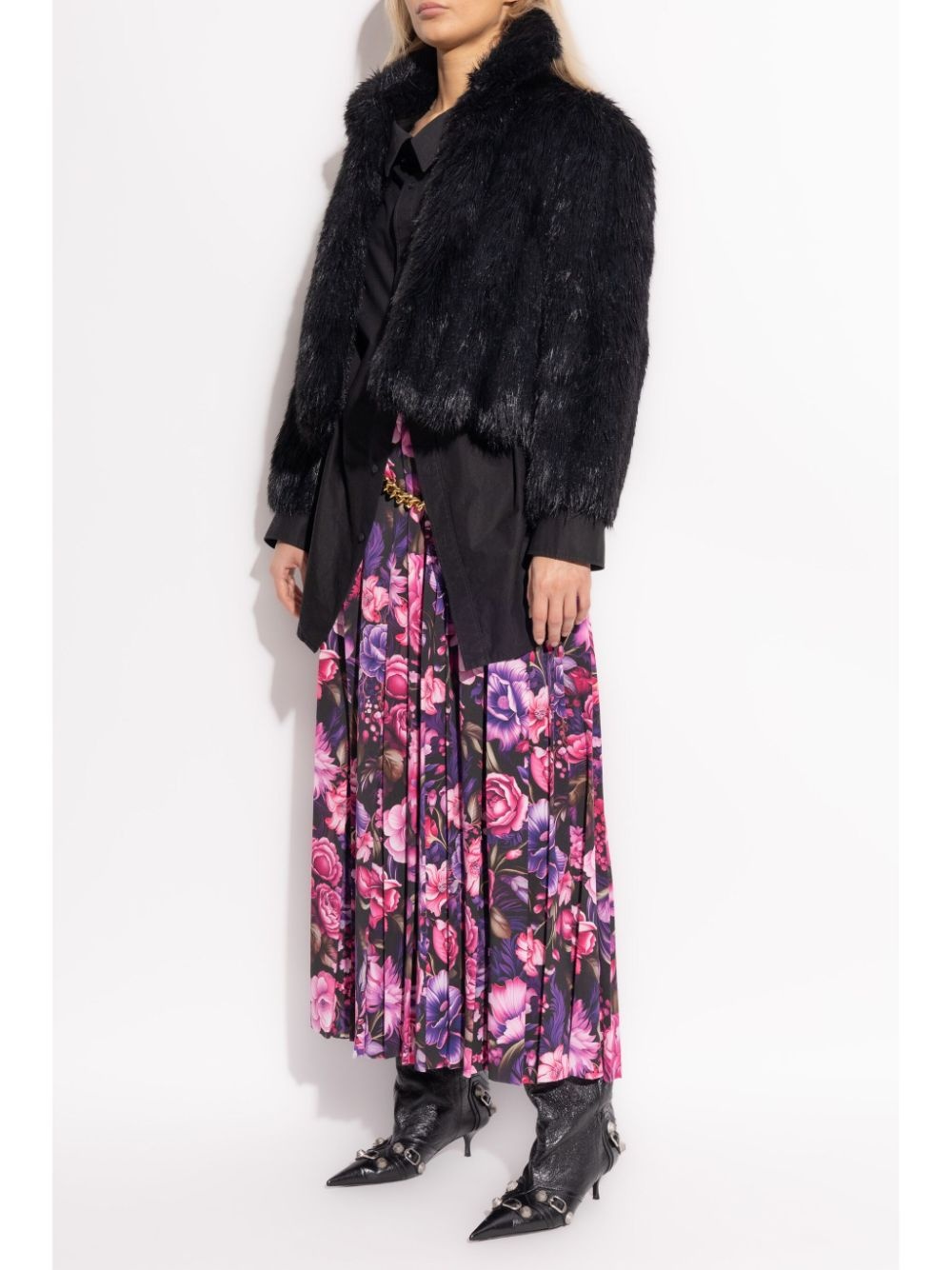 faux-fur jacket - 2
