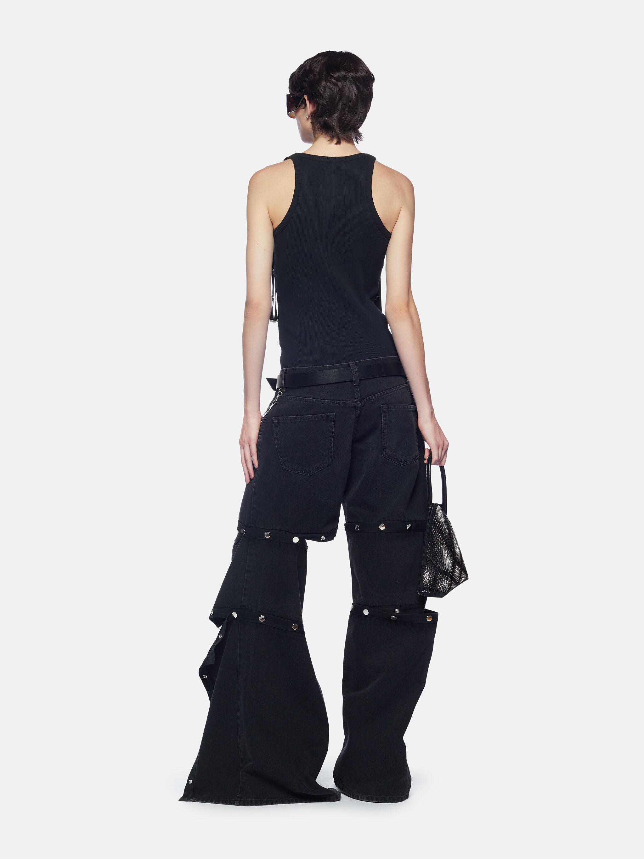BLACK LONG PANTS - 3