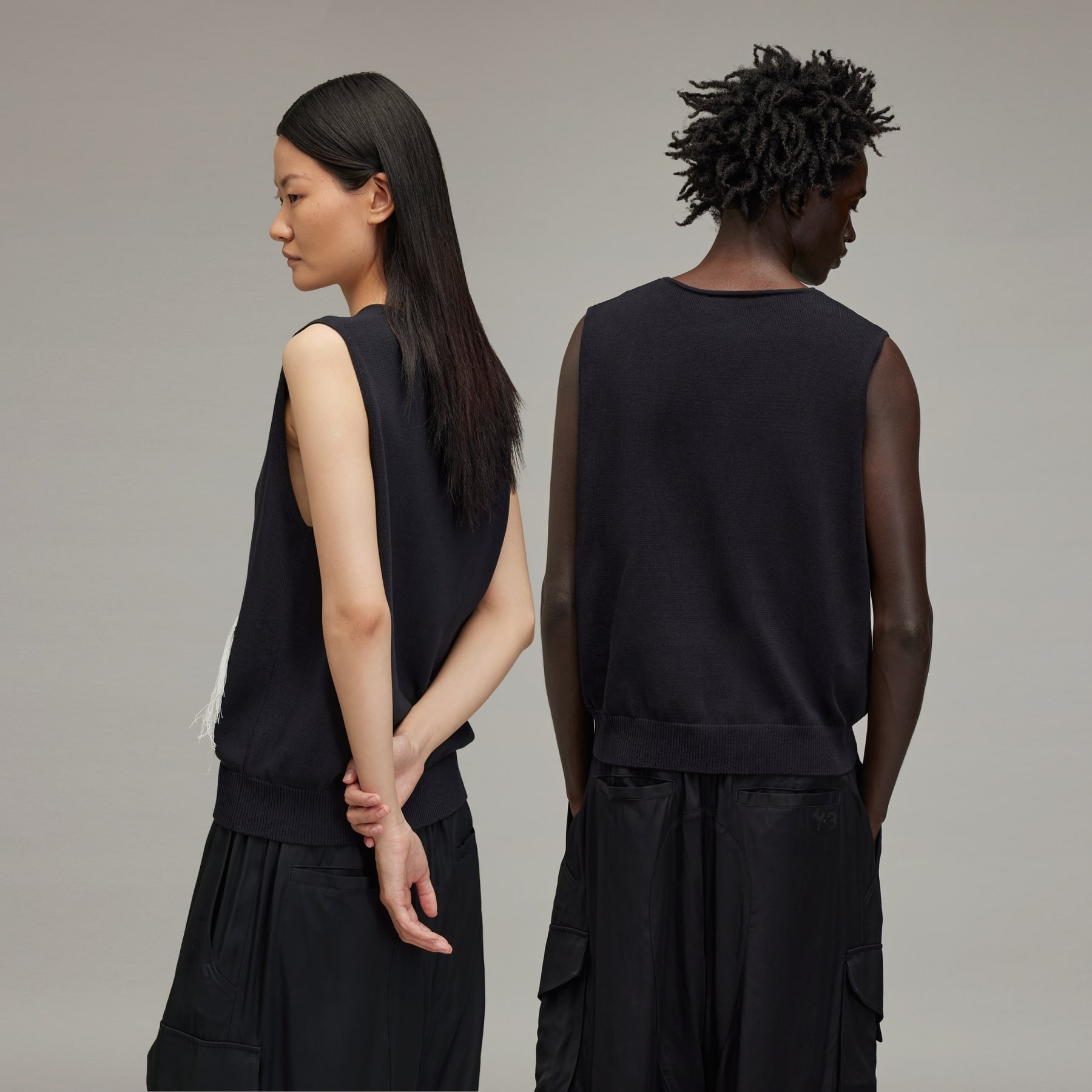 Y-3 Logo Knit Vest - 4