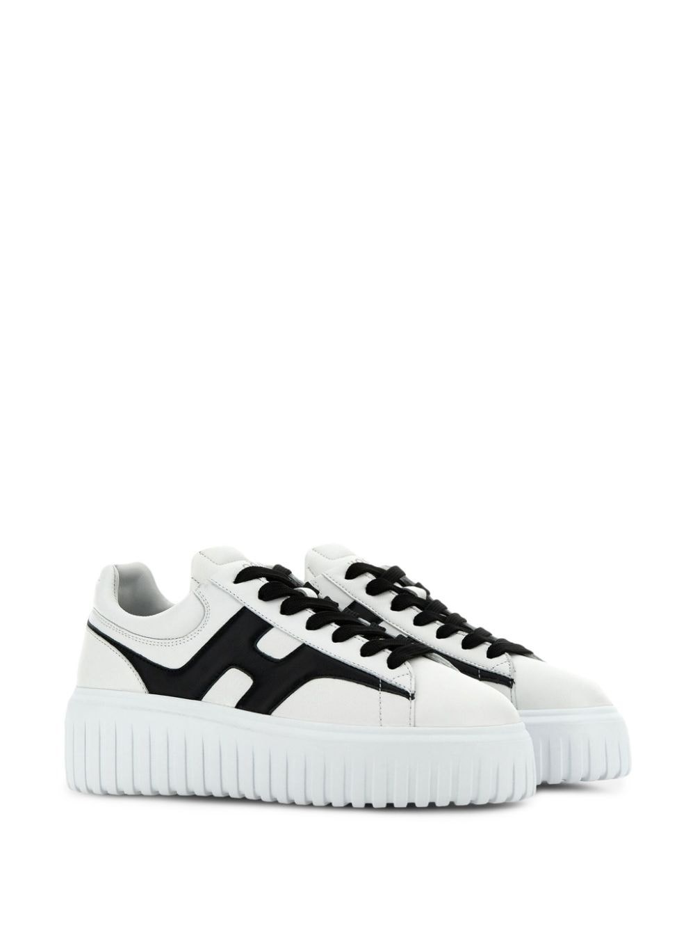 H-Stripes leather sneakers - 6